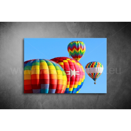 Hőlégballonok Vászonkép 025