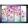 Többrészes Orchidea vászonkép 053 - (választható formák)