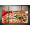 Többrészes Pizza vászonkép 021 - (választható formák)