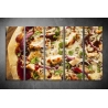 Többrészes Pizza vászonkép 023 - (választható formák)