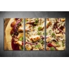Többrészes Pizza vászonkép 023 - (választható formák)