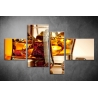 Többrészes Whisky vászonkép 025 - (választható formák)