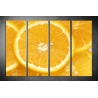 Többrészes Narancs vászonkép 005 - (választható formák)