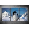 Többrészes Pingvines vászonkép 062 - (választható formák)