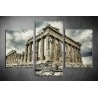 Többrészes Parthenon vászonkép 012 - (választható formák)