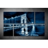 Többrészes Manhattan híd vászonkép 016 - (választható formák)