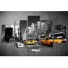 Többrészes NYC Taxi vászonkép 018 - (választható formák)